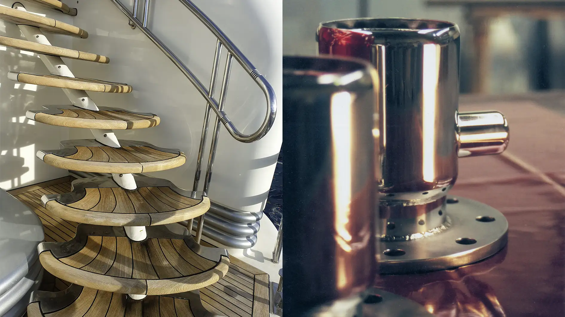 Yachting: un inox 316L poli miroir qui dure